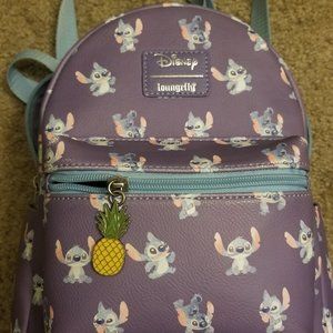 Disney loungefly stitch backpack